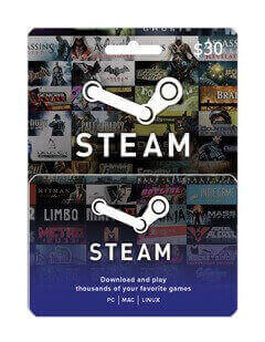 steam gift 30$
